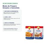 Kit 2 Mistura Bolo Diet Laranja Baunilha 150g Lowcucar