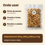 Castanha de Caju Torrada Sem Sal Rocha Saúde