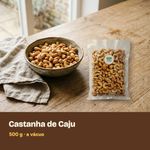 Castanha de Caju Torrada Sem Sal Rocha Saúde