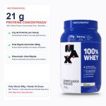 Whey 100 Concentrado 21g Pote 900g Max Titanium