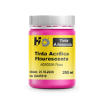 AD9020K Tinta Acrílica Fluorescente Rosa Pote 250ml