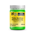 AD9021K Tinta Acrílica Fluorescente Verde Pote 250ml