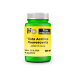 AD9021O Tinta Acrílica Fluorescente Verde Pote 100ml