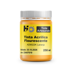 AD9022K Tinta Acrílica Fluorescente Laranja Pote 250ml