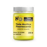 AD9023K Tinta Acrílica Fluorescente Amarelo Pote 250ml