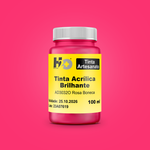 AD3032O Tinta Acrílica Brilhante Rosa Boneca Pote 100ml