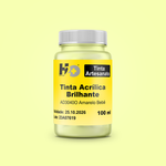 AD3040O Tinta Acrílica Amarela Bebê Pote 100ml
