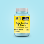 AD3049O Tinta Acrílica Brilhante Verde Glacial Pote 100ml