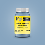 AD3051O Tinta Acrílica Brilhante Azul Bebê Pote 100ml