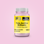 AD3053O Tinta Acrílica Brilhante Rosa Bebê Pote 100ml