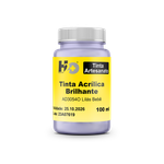 AD3054O Tinta Acrílica Brilhante Lilás Bebê Pote 100ml