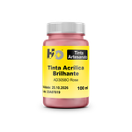 AD3058O Tinta Acrílica Brilhante Rosa Pote 100ml