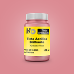 AD3058O Tinta Acrílica Brilhante Rosa Pote 100ml