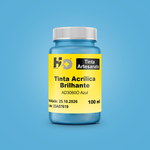 AD3060O Tinta Acrílica Brilhante Azul Pote 100ml
