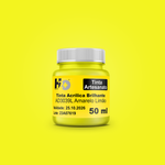 AD3039L Tinta Acrílica Brilhante Amarelo Limão Pote 50ml