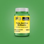 AD3046O Tinta Acrílica Brilhante Abacate Pote 100ml