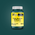 AD3019O Tinta Acrílica Brilhante Verde Pote 100ml