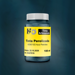 AD6013O Tinta Acrílica Perolizada Azul Petróleo Pote 100ml