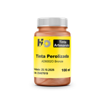 AD6002O Tinta Acrílica Perolizada Bronze Pote 100ml