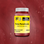 AD6012O Tinta Perolizada Vermelha Pote 100ml