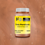 AD6021O Tinta Perolizada Rose Gold Pote 100ml