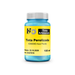 AD6009O Tinta Acrílica Perolizada Azul Pavão Pote 100ml
