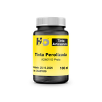 AD6011O Tinta Acrílica Perolizada Preta Pote 100ml