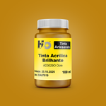 AD3029O Tinta Acrílica Brilhante Amarelo Ocre Pote 100ml