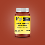 AD3031O Tinta Acrílica Brilhante Vermelha Pote 100ml