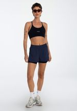 SHORT DUPLO FEMININO RECORTE LATERAL TRACE 