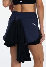 SHORT DUPLO FEMININO RECORTE LATERAL TRACE 