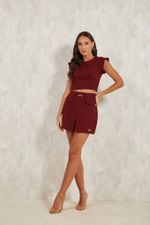 BLUSA CROPPED MUSCLE EM LINEN