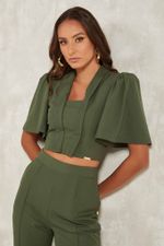 BLUSA COM GOLA VIRADA