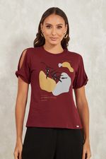 T-SHIRT FOLHAGEM