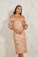 VESTIDO MIDI MODERNO