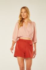 BLUSA TRANSPASSADA BOTOES OMBRO