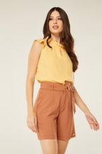 BLUSA MANGA BABADO