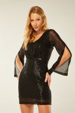 VESTIDO DUPLO PAETE