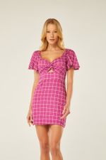 VESTIDO TUBINHO NO BUSTO