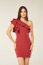 VESTIDO TUBINHO UM OMBRO SO