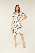 VESTIDO MIDI MANGA LONGA