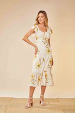 VESTIDO MIDI ESTAMPADO