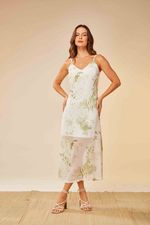 VESTIDO MIDI COM FENDAS