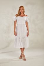 VESTIDO RENDA COM GUIPIR