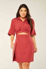 CROPPED TIPO CAMISA