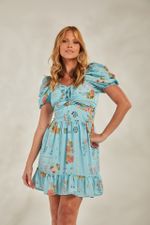 VESTIDO CURTO CAMPONESA