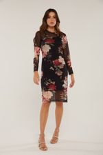 VESTIDO MIDI MANGA LONGA 