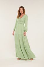 VESTIDO LONGO LASTEX