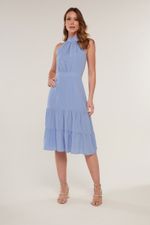 VESTIDO GOLA AMERICANA 