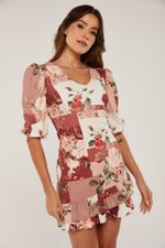VESTIDO DOIS BABADOS 